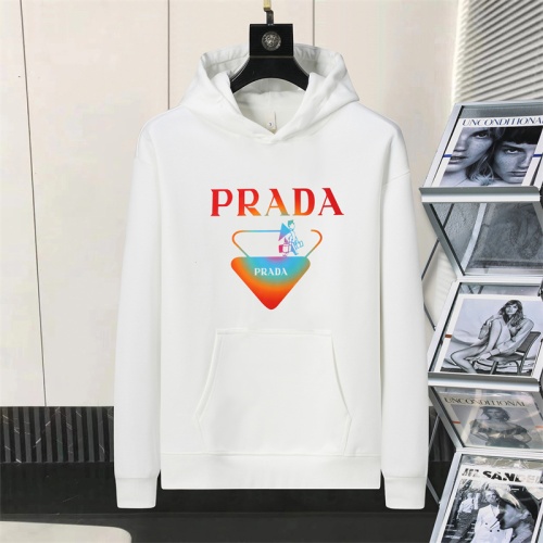 Cheap Prada Hoodies Long Sleeved For Men #1254735 Replica Wholesale [$48.00 USD] [ITEM#1254735] on Replica Prada Hoodies