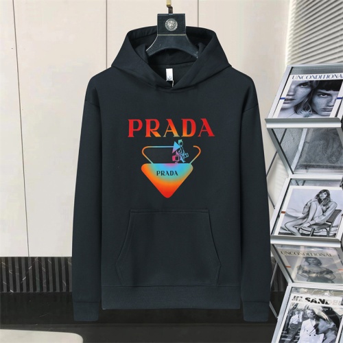 Cheap Prada Hoodies Long Sleeved For Men #1254736 Replica Wholesale [$48.00 USD] [ITEM#1254736] on Replica Prada Hoodies