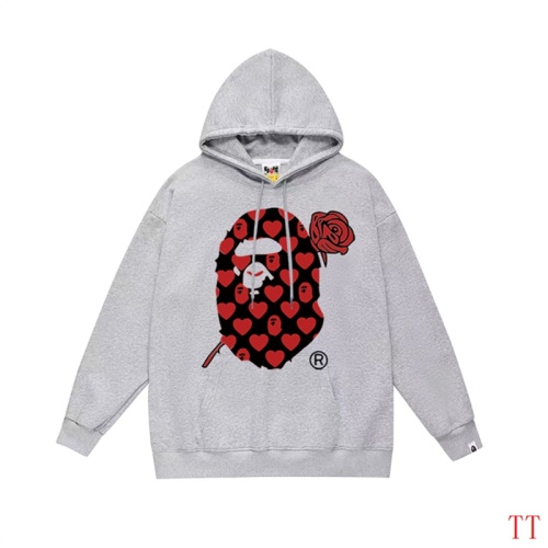 Cheap Bape Hoodies Long Sleeved For Unisex #1254801 Replica Wholesale [$42.00 USD] [ITEM#1254801] on Replica Bape Hoodies