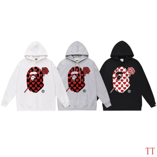 Cheap Bape Hoodies Long Sleeved For Unisex #1254801 Replica Wholesale [$42.00 USD] [ITEM#1254801] on Replica Bape Hoodies