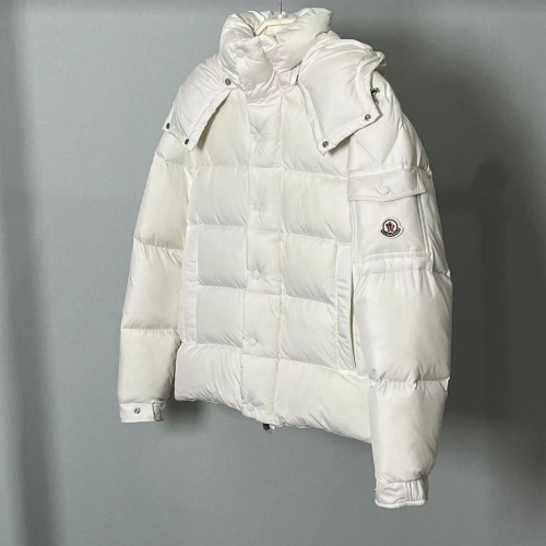 Cheap Moncler Down Feather Coat Long Sleeved For Unisex #1254846 Replica Wholesale [$162.00 USD] [ITEM#1254846] on Replica Moncler Down Feather Coat