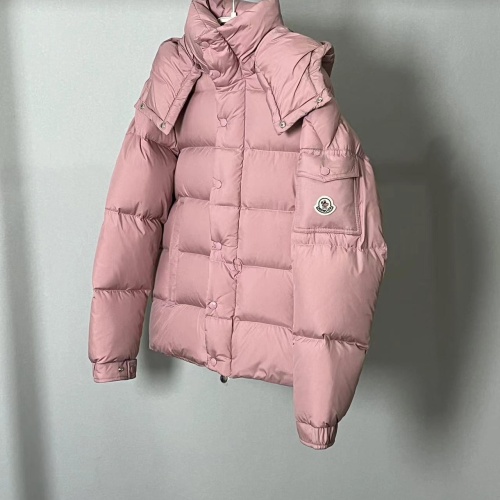 Cheap Moncler Down Feather Coat Long Sleeved For Unisex #1254847 Replica Wholesale [$162.00 USD] [ITEM#1254847] on Replica Moncler Down Feather Coat