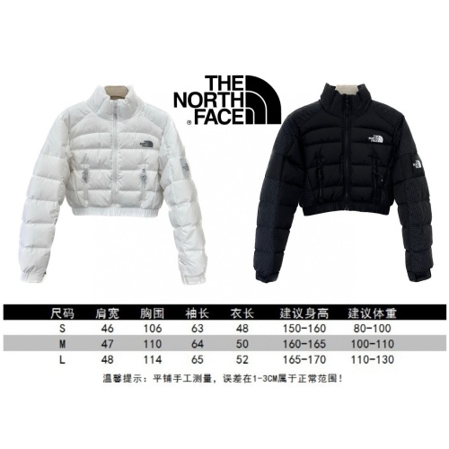 Cheap The North Face Down Feather Coat Long Sleeved For Women #1254861 Replica Wholesale [$125.00 USD] [ITEM#1254861] on Replica The North Face Down Feather Coat