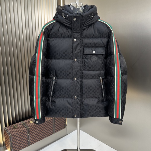 Cheap Gucci Down Feather Coat Long Sleeved For Unisex #1254865 Replica Wholesale [$240.00 USD] [ITEM#1254865] on Replica Gucci Down Feather Coat