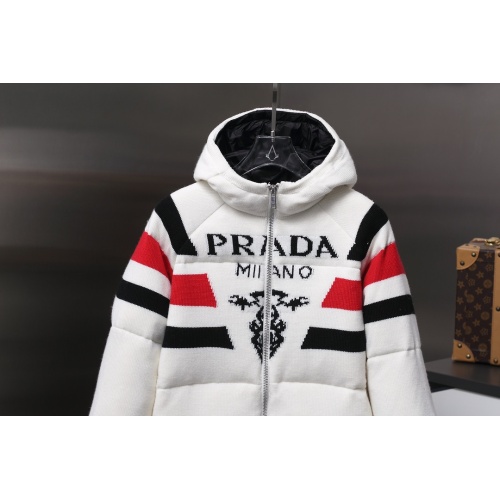 Cheap Prada Down Feather Coat Long Sleeved For Unisex #1254892 Replica Wholesale [$240.00 USD] [ITEM#1254892] on Replica Prada Down Feather Coat