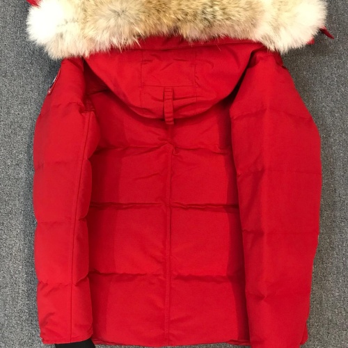 Cheap Canada Goose Down Feather Coat Long Sleeved For Men #1254906 Replica Wholesale [$172.00 USD] [ITEM#1254906] on Replica Canada Goose Down Feather Coat