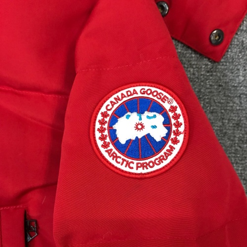 Cheap Canada Goose Down Feather Coat Long Sleeved For Men #1254906 Replica Wholesale [$172.00 USD] [ITEM#1254906] on Replica Canada Goose Down Feather Coat