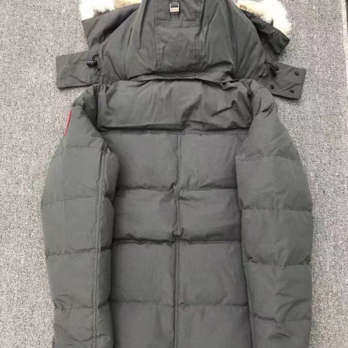 Cheap Canada Goose Down Feather Coat Long Sleeved For Men #1254907 Replica Wholesale [$172.00 USD] [ITEM#1254907] on Replica Canada Goose Down Feather Coat