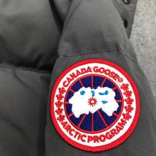 Cheap Canada Goose Down Feather Coat Long Sleeved For Men #1254907 Replica Wholesale [$172.00 USD] [ITEM#1254907] on Replica Canada Goose Down Feather Coat