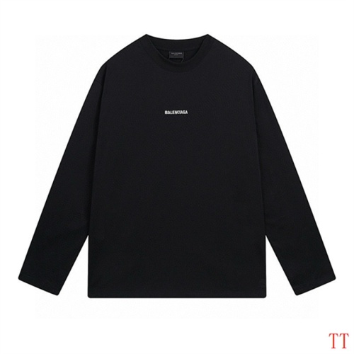 Cheap Balenciaga T-Shirts Long Sleeved For Unisex #1255125 Replica Wholesale [$45.00 USD] [ITEM#1255125] on Replica Balenciaga T-Shirts