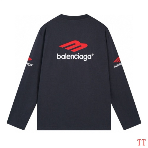 Cheap Balenciaga T-Shirts Long Sleeved For Unisex #1255127 Replica Wholesale [$45.00 USD] [ITEM#1255127] on Replica Balenciaga T-Shirts