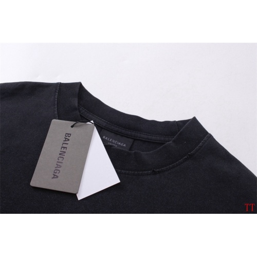 Cheap Balenciaga T-Shirts Long Sleeved For Unisex #1255137 Replica Wholesale [$45.00 USD] [ITEM#1255137] on Replica Balenciaga T-Shirts