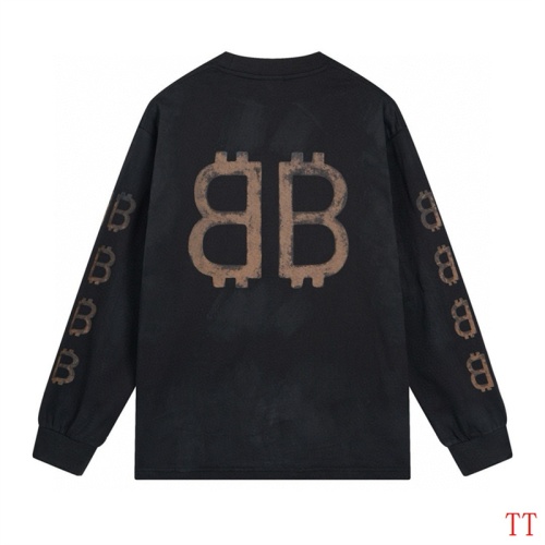 Cheap Balenciaga T-Shirts Long Sleeved For Unisex #1255150 Replica Wholesale [$45.00 USD] [ITEM#1255150] on Replica Balenciaga T-Shirts