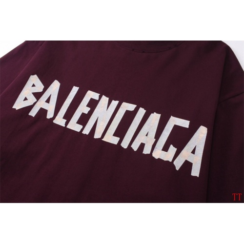 Cheap Balenciaga T-Shirts Long Sleeved For Unisex #1255154 Replica Wholesale [$45.00 USD] [ITEM#1255154] on Replica Balenciaga T-Shirts