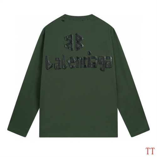 Cheap Balenciaga T-Shirts Long Sleeved For Unisex #1255157 Replica Wholesale [$45.00 USD] [ITEM#1255157] on Replica Balenciaga T-Shirts