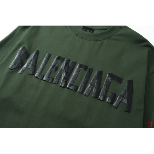 Cheap Balenciaga T-Shirts Long Sleeved For Unisex #1255157 Replica Wholesale [$45.00 USD] [ITEM#1255157] on Replica Balenciaga T-Shirts