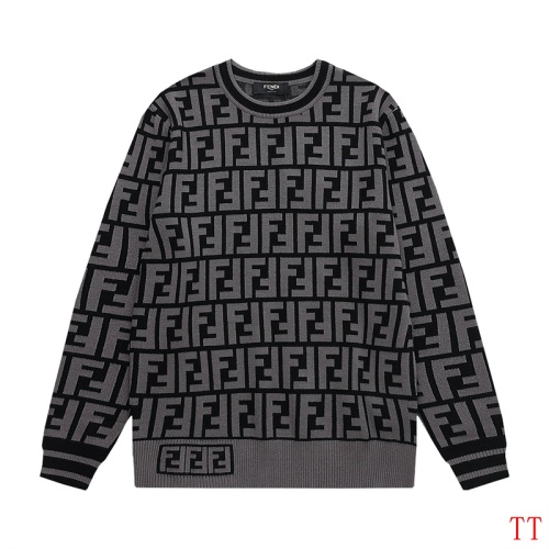 Cheap Fendi Sweaters Long Sleeved For Unisex #1255214 Replica Wholesale [$48.00 USD] [ITEM#1255214] on Replica Fendi Sweaters