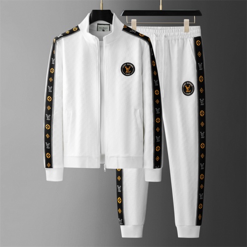 Cheap Louis Vuitton LV Tracksuits Long Sleeved For Men #1255239 Replica Wholesale [$88.00 USD] [ITEM#1255239] on Replica Louis Vuitton LV Tracksuits