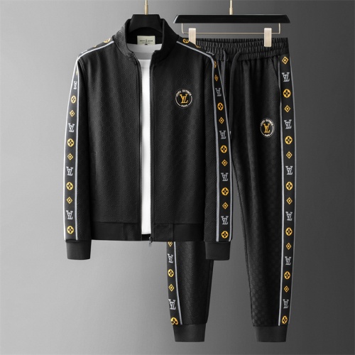 Cheap Louis Vuitton LV Tracksuits Long Sleeved For Men #1255240 Replica Wholesale [$88.00 USD] [ITEM#1255240] on Replica Louis Vuitton LV Tracksuits