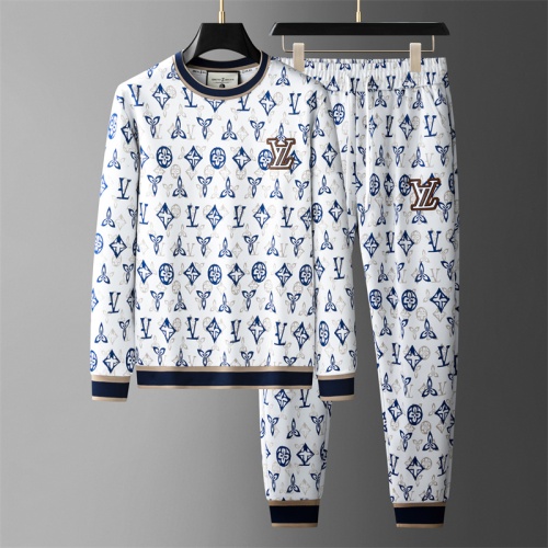 Cheap Louis Vuitton LV Tracksuits Long Sleeved For Men #1255243 Replica Wholesale [$88.00 USD] [ITEM#1255243] on Replica Louis Vuitton LV Tracksuits