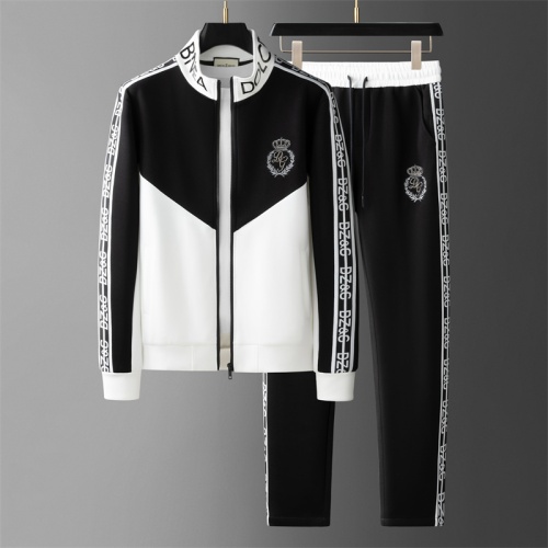 Cheap Dolce &amp; Gabbana D&amp;G Tracksuits Long Sleeved For Men #1255254 Replica Wholesale [$88.00 USD] [ITEM#1255254] on Replica Dolce &amp; Gabbana D&amp;G Tracksuits