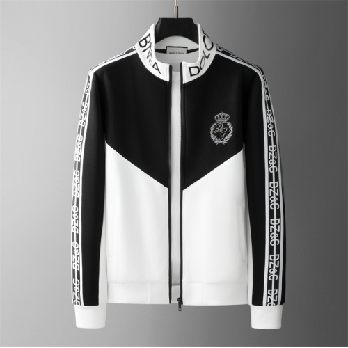 Cheap Dolce &amp; Gabbana D&amp;G Tracksuits Long Sleeved For Men #1255254 Replica Wholesale [$88.00 USD] [ITEM#1255254] on Replica Dolce &amp; Gabbana D&amp;G Tracksuits