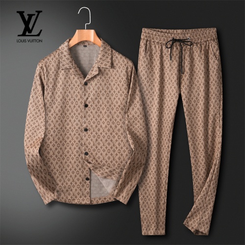 Cheap Louis Vuitton LV Tracksuits Long Sleeved For Men #1255264 Replica Wholesale [$92.00 USD] [ITEM#1255264] on Replica Louis Vuitton LV Tracksuits