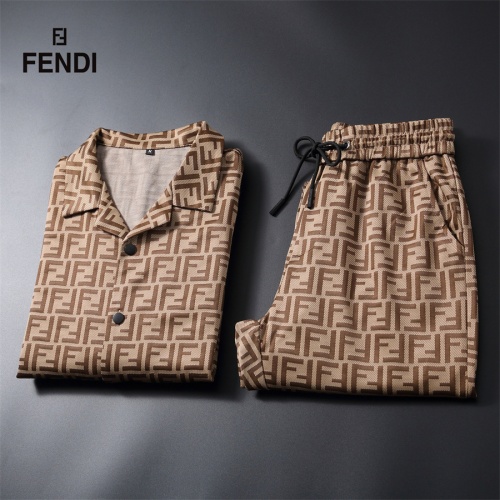 Cheap Fendi Tracksuits Long Sleeved For Men #1255267 Replica Wholesale [$92.00 USD] [ITEM#1255267] on Replica Fendi Tracksuits