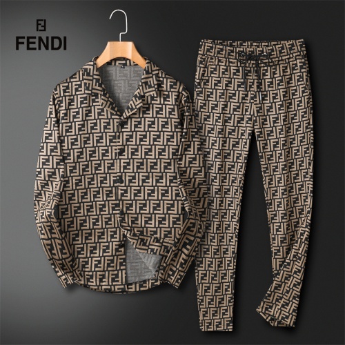 Cheap Fendi Tracksuits Long Sleeved For Men #1255271 Replica Wholesale [$92.00 USD] [ITEM#1255271] on Replica Fendi Tracksuits