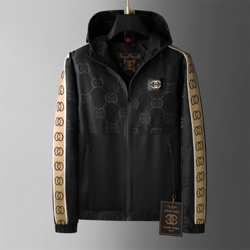 Cheap Gucci Jackets Long Sleeved For Men #1255291 Replica Wholesale [$72.00 USD] [ITEM#1255291] on Replica Gucci Jackets