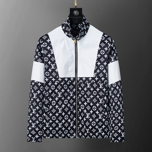 Cheap Louis Vuitton LV Jackets Long Sleeved For Men #1255322 Replica Wholesale [$42.00 USD] [ITEM#1255322] on Replica Louis Vuitton LV Jackets