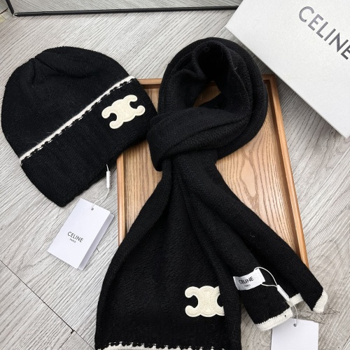 Cheap Celine Hat and Scarf Set #1255331 Replica Wholesale [$52.00 USD] [ITEM#1255331] on Replica Celine Hat and Scarf and Glove Set