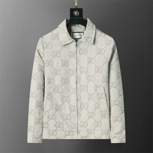 Cheap Gucci Jackets Long Sleeved For Men #1255344 Replica Wholesale [$45.00 USD] [ITEM#1255344] on Replica Gucci Jackets