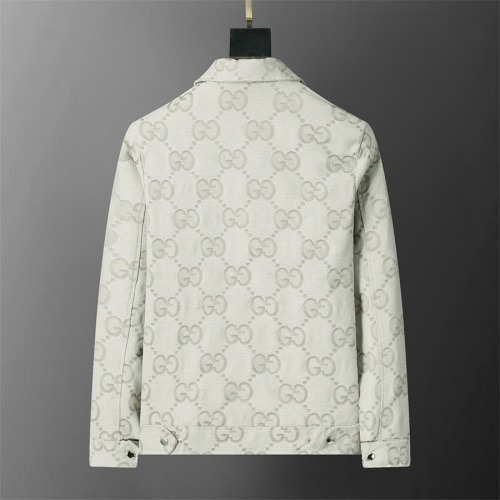 Cheap Gucci Jackets Long Sleeved For Men #1255344 Replica Wholesale [$45.00 USD] [ITEM#1255344] on Replica Gucci Jackets