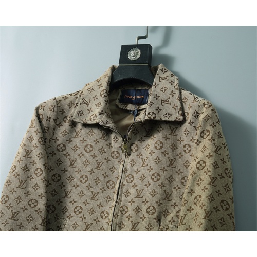 Cheap Louis Vuitton LV Jackets Long Sleeved For Men #1255345 Replica Wholesale [$45.00 USD] [ITEM#1255345] on Replica Louis Vuitton LV Jackets