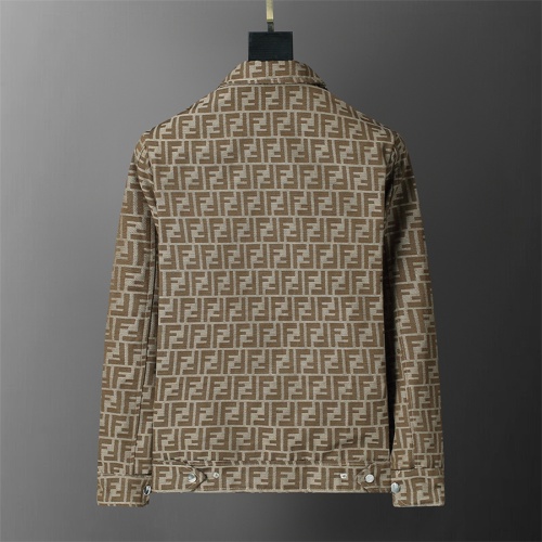 Cheap Fendi Jackets Long Sleeved For Men #1255349 Replica Wholesale [$45.00 USD] [ITEM#1255349] on Replica Fendi Jackets