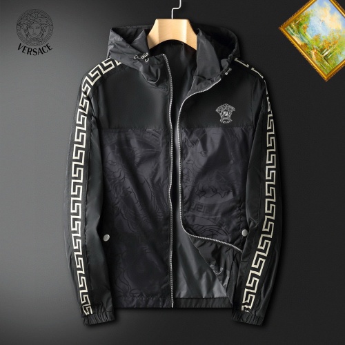 Cheap Versace Jackets Long Sleeved For Men #1255369 Replica Wholesale [$60.00 USD] [ITEM#1255369] on Replica Versace Jackets