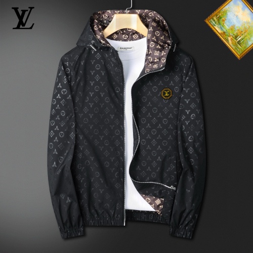 Cheap Louis Vuitton LV Jackets Long Sleeved For Men #1255376 Replica Wholesale [$60.00 USD] [ITEM#1255376] on Replica Louis Vuitton LV Jackets