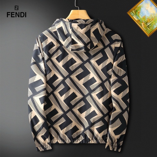 Cheap Fendi Jackets Long Sleeved For Men #1255416 Replica Wholesale [$60.00 USD] [ITEM#1255416] on Replica Fendi Jackets