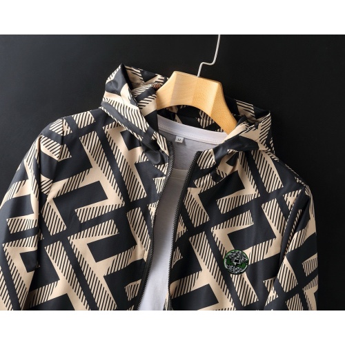 Cheap Fendi Jackets Long Sleeved For Men #1255416 Replica Wholesale [$60.00 USD] [ITEM#1255416] on Replica Fendi Jackets