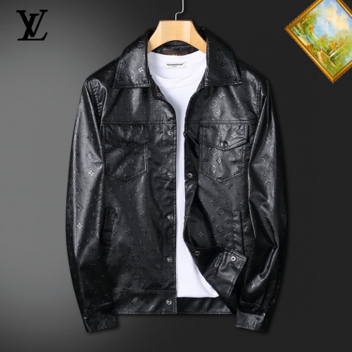 Cheap Louis Vuitton LV Jackets Long Sleeved For Men #1255441 Replica Wholesale [$60.00 USD] [ITEM#1255441] on Replica Louis Vuitton LV Jackets