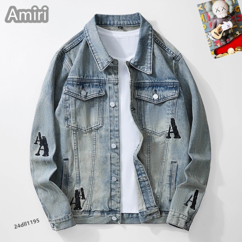 Cheap Amiri Jackets Long Sleeved For Men #1255443 Replica Wholesale [$68.00 USD] [ITEM#1255443] on Replica Amiri Jackets