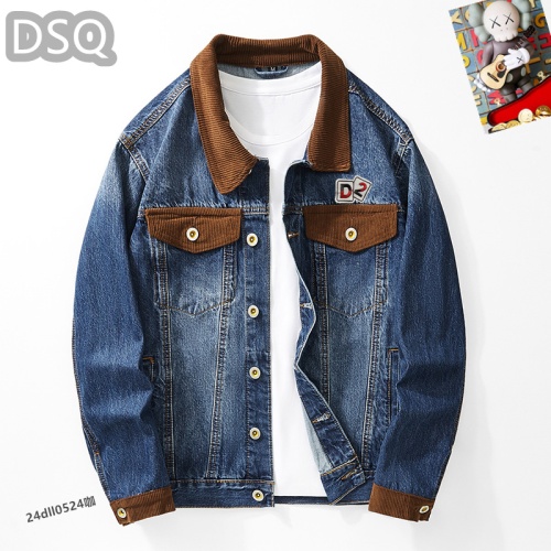 Cheap Dsquared Jackets Long Sleeved For Men #1255458 Replica Wholesale [$68.00 USD] [ITEM#1255458] on Replica Dsquared Jackets