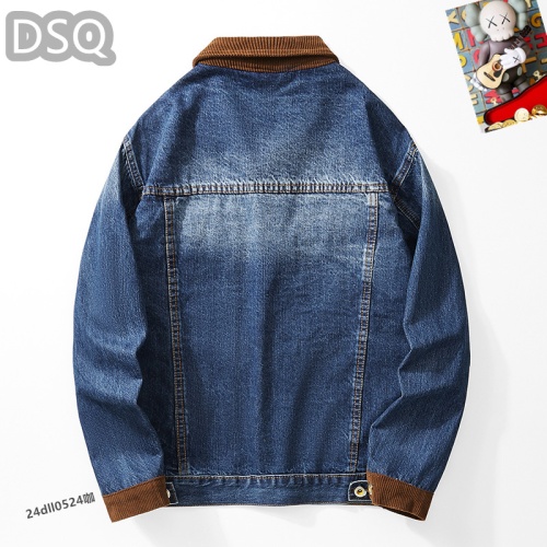 Cheap Dsquared Jackets Long Sleeved For Men #1255458 Replica Wholesale [$68.00 USD] [ITEM#1255458] on Replica Dsquared Jackets