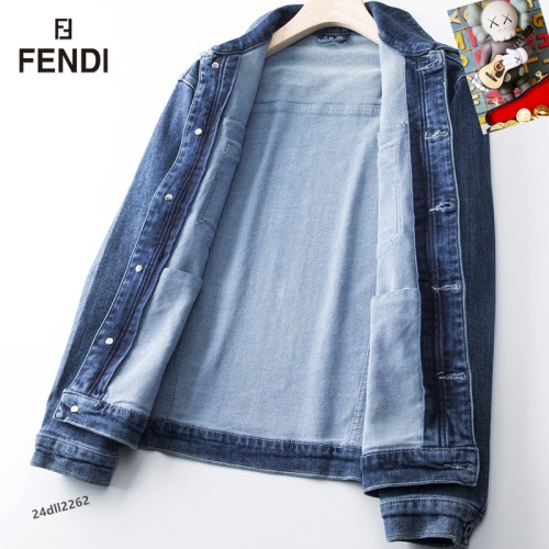 Cheap Fendi Jackets Long Sleeved For Men #1255465 Replica Wholesale [$68.00 USD] [ITEM#1255465] on Replica Fendi Jackets