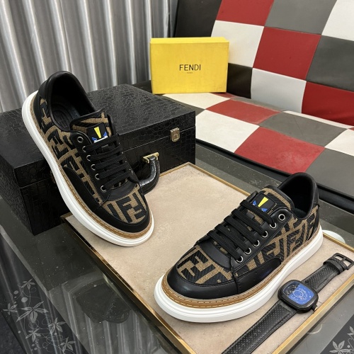 Cheap Fendi Casual Shoes For Men #1255502 Replica Wholesale [$76.00 USD] [ITEM#1255502] on Replica Fendi Casual Shoes