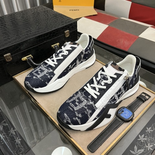 Cheap Fendi Casual Shoes For Men #1255508 Replica Wholesale [$92.00 USD] [ITEM#1255508] on Replica Fendi Casual Shoes