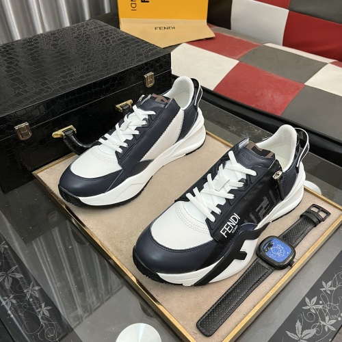 Cheap Fendi Casual Shoes For Men #1255513 Replica Wholesale [$98.00 USD] [ITEM#1255513] on Replica Fendi Casual Shoes