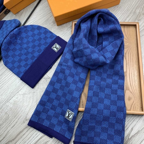 Cheap Louis Vuitton LV Hat and Scarf Set #1255554 Replica Wholesale [$52.00 USD] [ITEM#1255554] on Replica Louis Vuitton LV Hat and Scarf and Glove Set