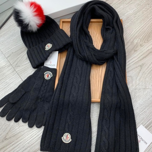 Cheap Moncler Hat and Scarf and Glove Set #1255591 Replica Wholesale [$80.00 USD] [ITEM#1255591] on Replica Moncler Hat and Scarf and Glove Set